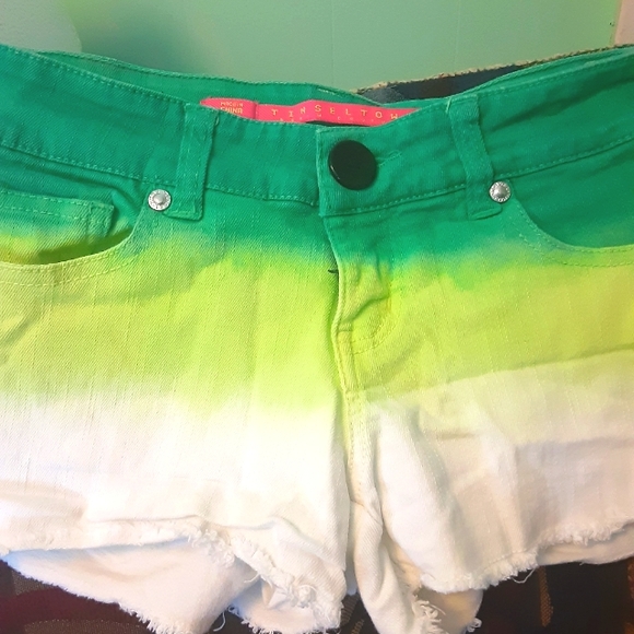 Tinsel Town Denim Shorts size 0 - Picture 8 of 8